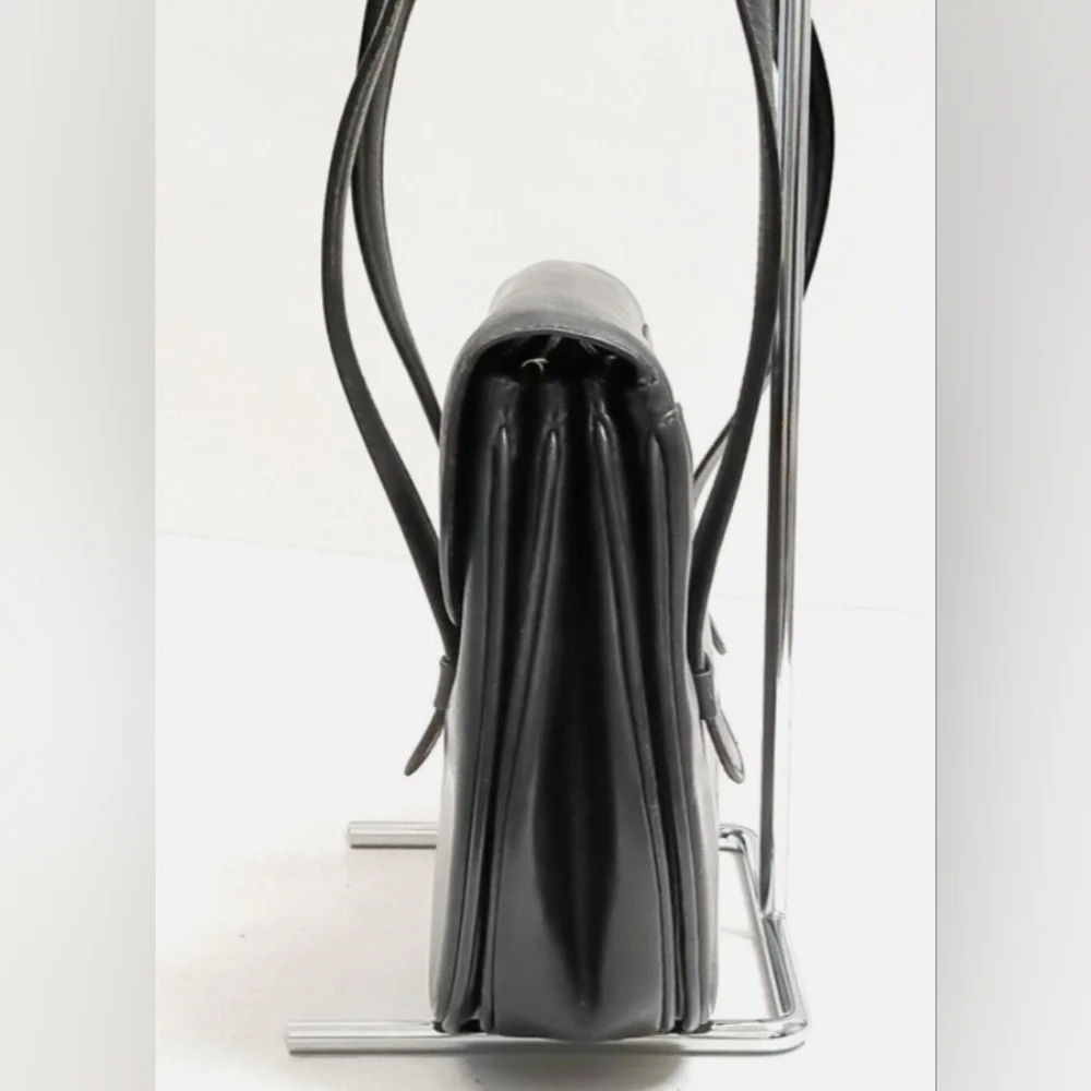 Celine Horse Carriage black leather shoulder bag - Picture 9 of 14